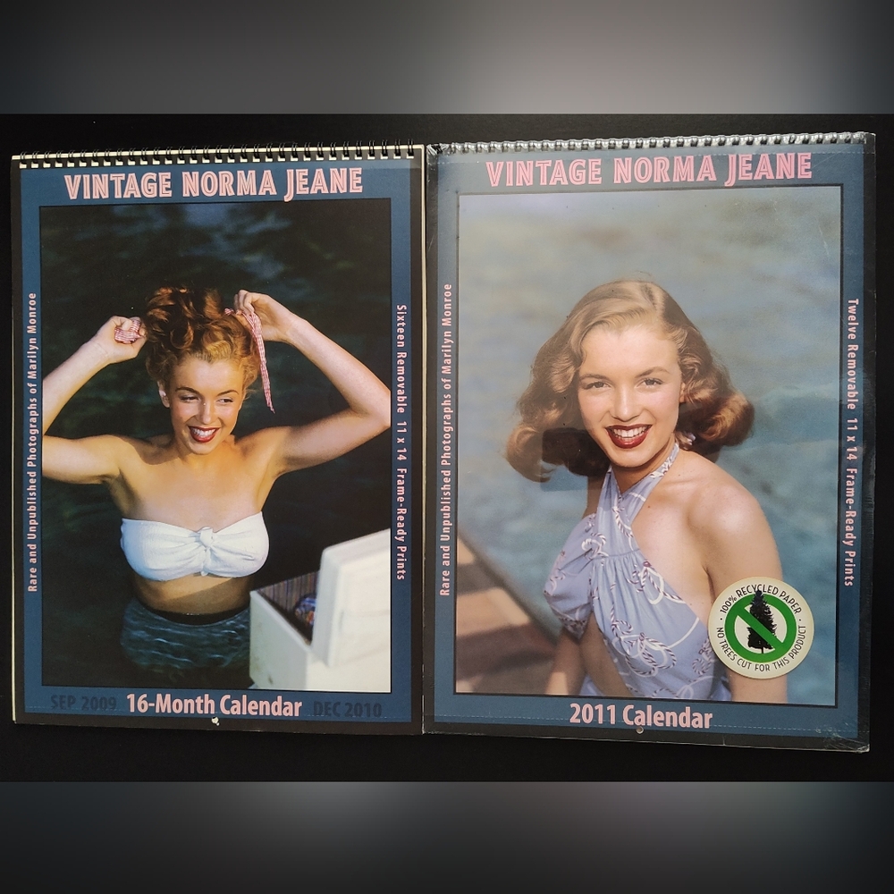 Vintage Norma Jeane Calendars